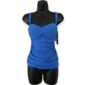 🧡Gottex Cobalt Blue Women's Swim Top☆